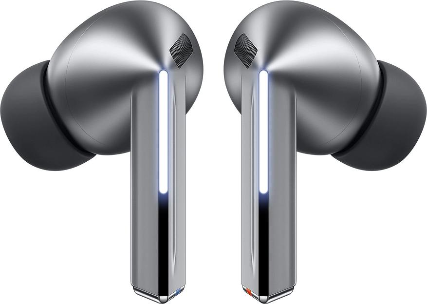 Гарнитура вкладыши Samsung Galaxy Buds 3 Pro серебристый беспроводные bluetooth в ушной раковине (SM-R630NZAACIS) фото 3