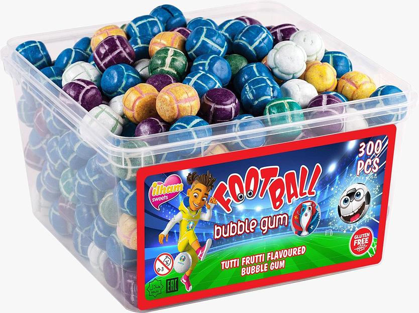 Жевательная резинка «Football Bubble Gum» ОПТ фото 1