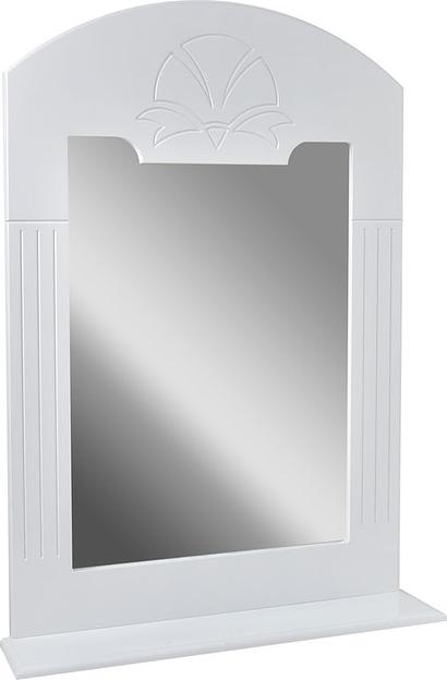Зеркало-полка Аттика 85 DORATIZ 2711.123, белое, глянец фото 2