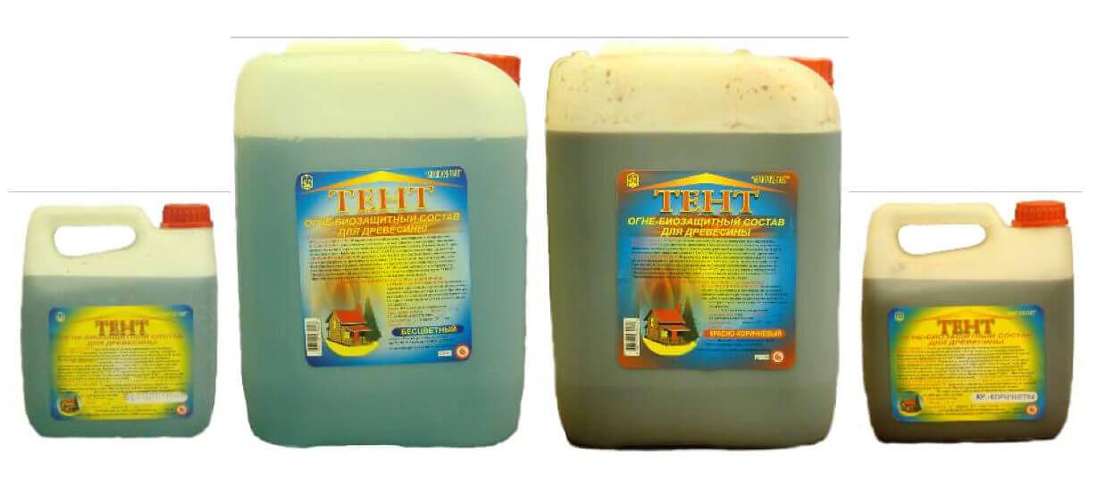 Антипирен-антисептик «ТЕНТ» 20 л фото 2