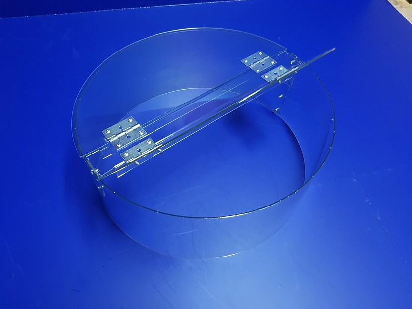 Круглая витрина из прозрачного пластика для мармелада. фото 4