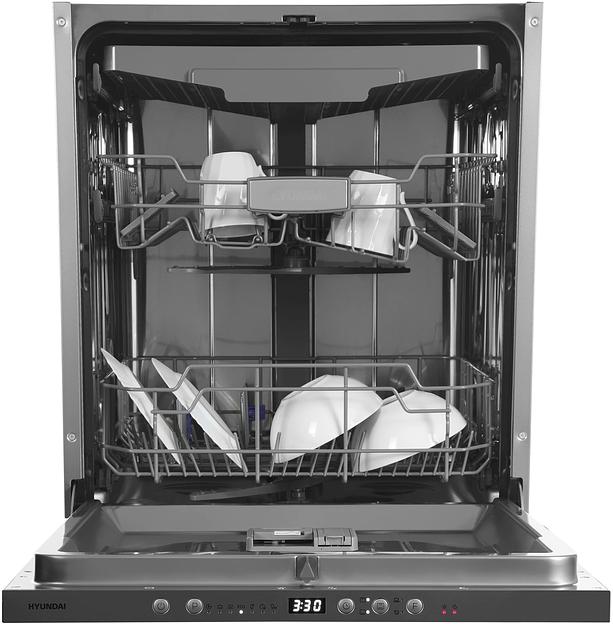 Посудомоечная машина встраив. Hyundai HBD 674 1900Вт полноразмерная фото 2