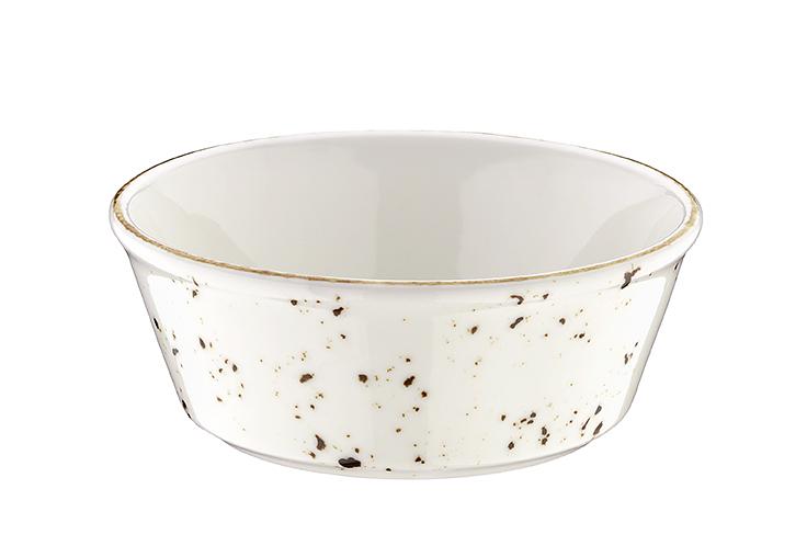 Салатник d=120 мм. 290 мл. h=56 мм. штабелир. Грейн, форма Банкет /1/24/ фото 1