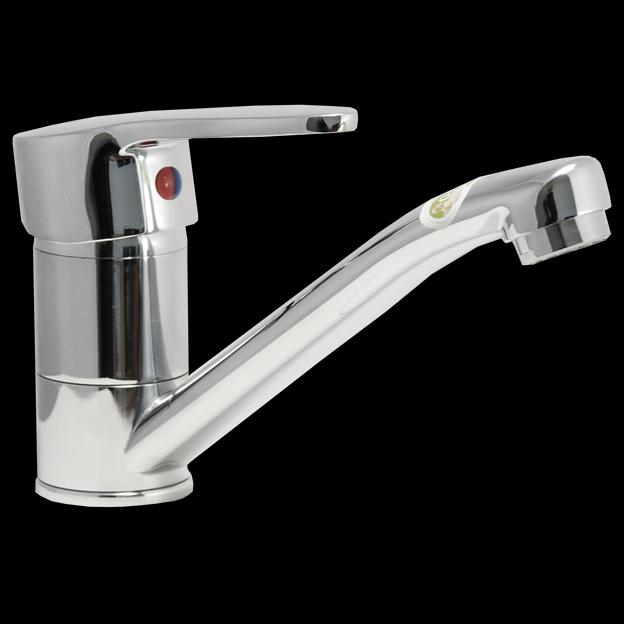 Смеситель для умывальника одноручный "Juguni" с гибкой подводкой, JGN0410/В фото 1