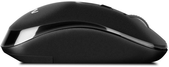 Беспроводная мышь SVEN RX-260W чёрная (2,4 GHz, 3+1кл. 800/1200/1600DPI, блист.) Sven RX-260W (SV-018160) фото 4
