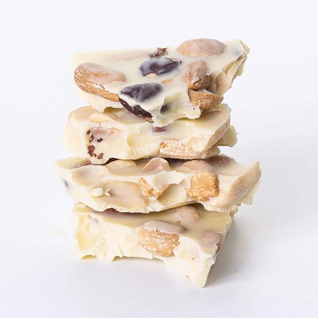 Белый шоколад Kreola плитка 60 г с добавлением фундука, миндаля и арахиса, опт фото 8