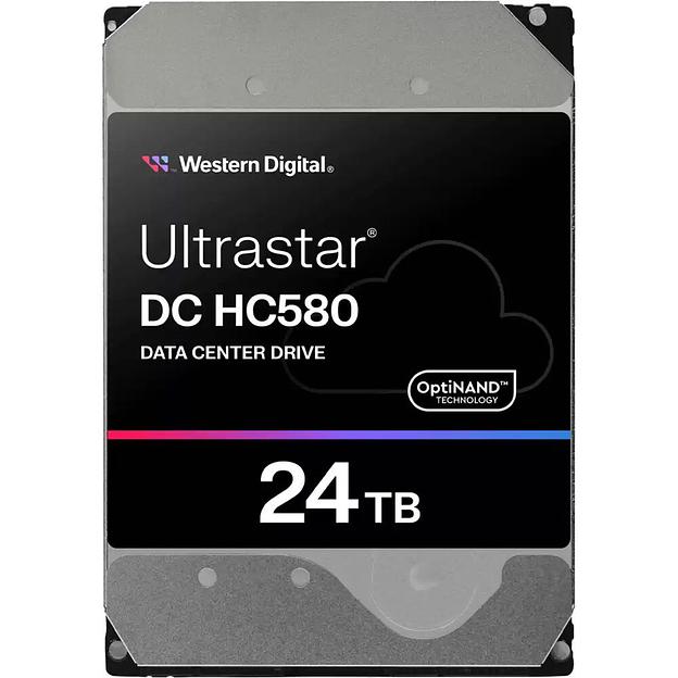 Жесткий диск серверный Western Digital 3.5" 24TB Ultrastar DC HC580 WUH722424ALE604 SATA фото 2