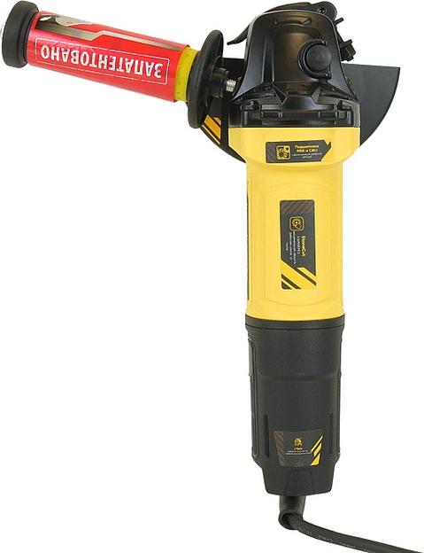 Углошлифовальная машина Hanskonner HAG13125TJE 1300Вт 11000об/мин рез.шпин.:M14 d=125мм фото 3