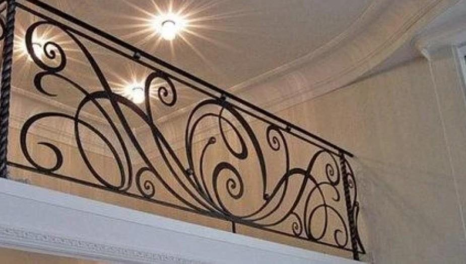 Ограждение для бельэтажа кованое под заказ фото 1