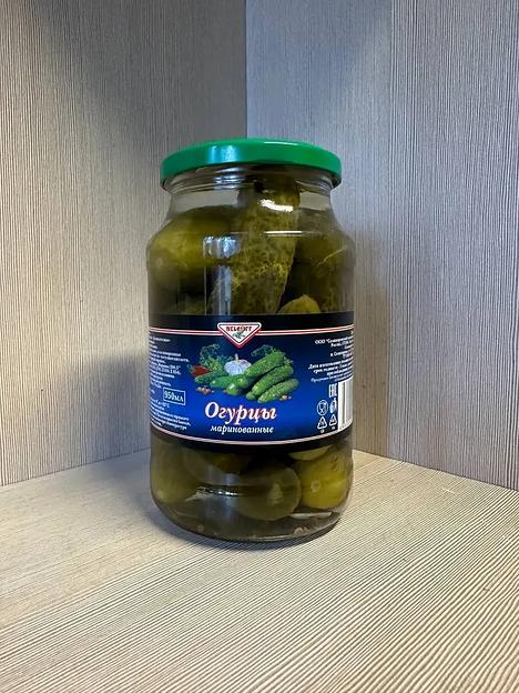 Огурцы маринованные Delcoff «Деликатесные» 930 г фото 1