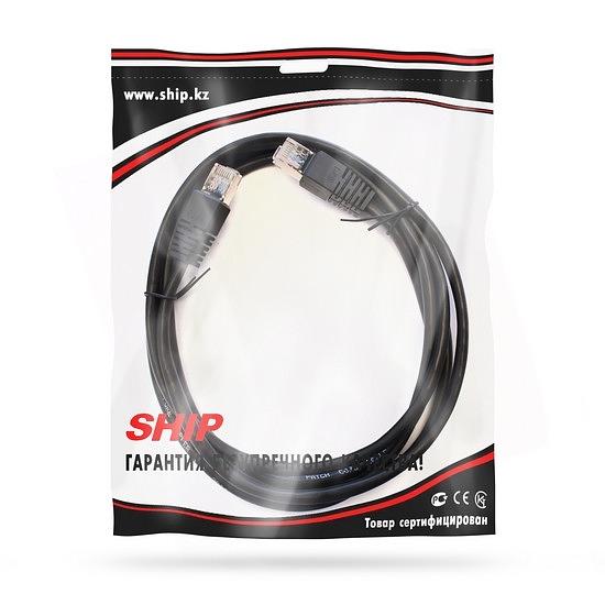 Патч Корд  SHIP  S4025BK0300-P  Cat.5e  FTP  LSZH  RJ-45  3 м  Чёрный фото 2