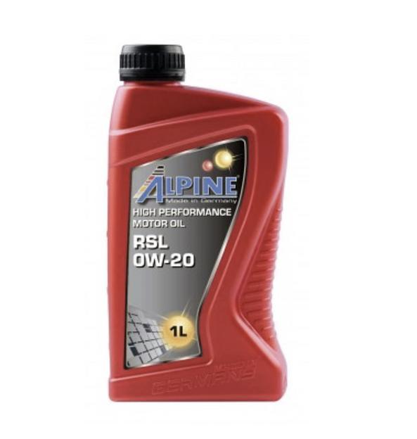 Масло моторное синтетическое Alpine RSL 0W-20 фото 1