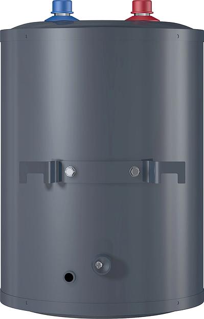 Водонагреватель Thermex Golf 10 U 1.5кВт 10л электрический настенный/черно-серый фото 2