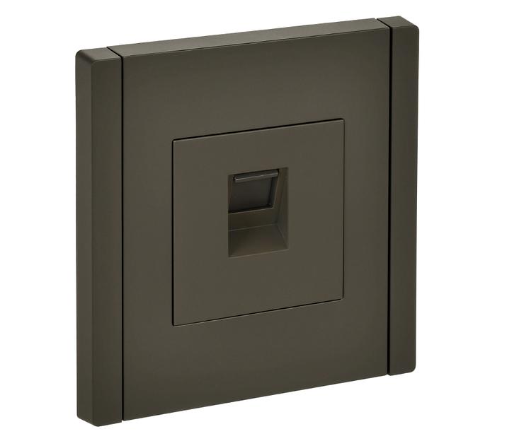 FORTE&PIANO Розетка компьютерная RJ45 кат.5E FP332 серый IEK фото 1