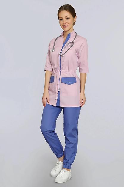 Костюм медицинский женский DB4-82.1-01-2, 42+92, опт фото 1