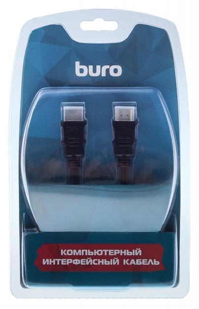 Кабель аудио-видео Buro HDMI 1.4 HDMI (m)/HDMI (m) 5м. Позолоченные контакты черный (BHP RET HDMI50) фото 5