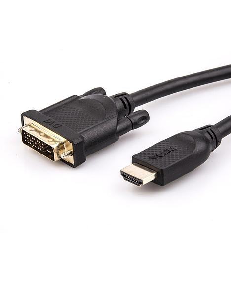 Кабель HDMI AM/DVI(24+1)M, 10м, CU, 1080P@60Hz, 2F, VCOM VCOM HDMI (m) - DVI-D (m) (CG484GD-10M) фото 4