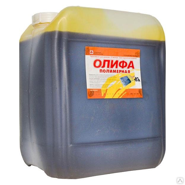 Олифа «Полимерная» 30л (25кг) канистра ПЭТ фото 1