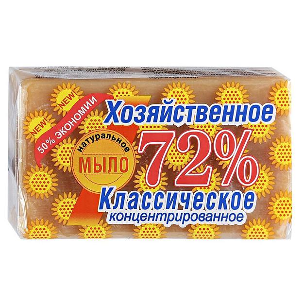 Мыло хозяйственное "Аист" 72% 150г фото 1