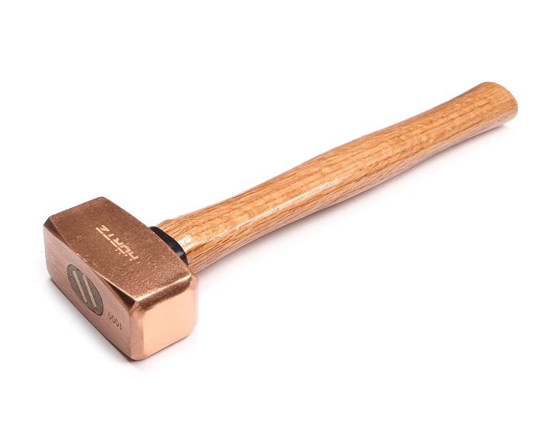 Кувалда  1 медная с деревянной ручкой HOR с поверкой фото 2