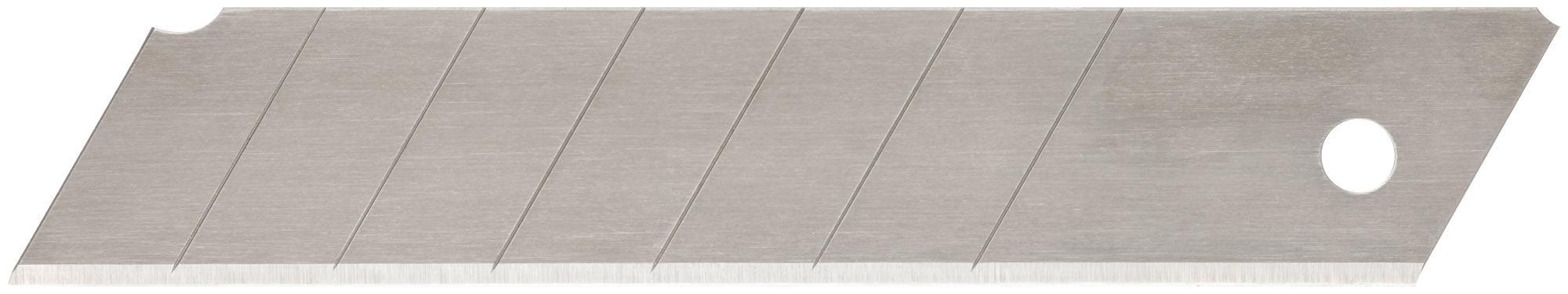 Лезвия для ножа технического 25 мм, 8 сегментов, сталь SK5 (10 шт) фото 1