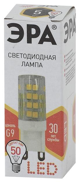 ЭРА Б0027863 Светодиодная лампа LED smd JCD-5w-220V- cer-827-G9 фото 2