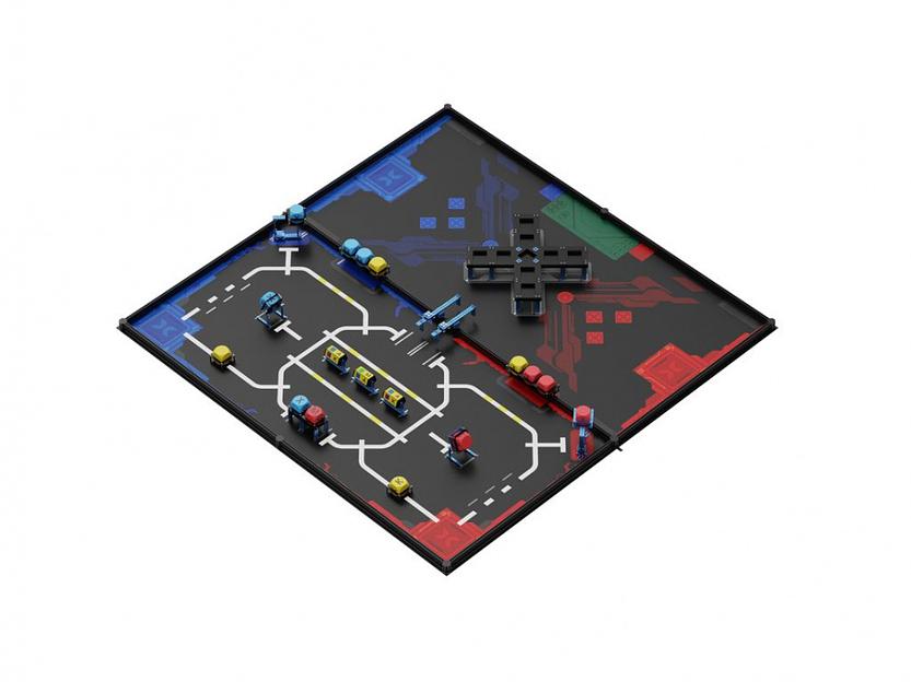 Соревновательное поле Makeblock 2024 MakeX Starter All-Core Journey Arena and Frame фото 1