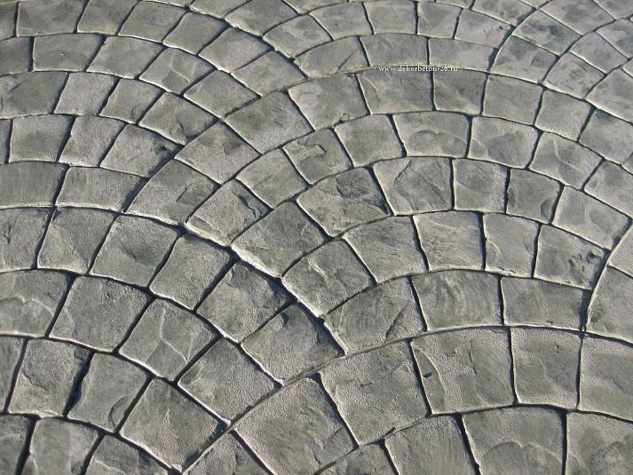 Форма для печатного бетона «Европейский веер» фото 3