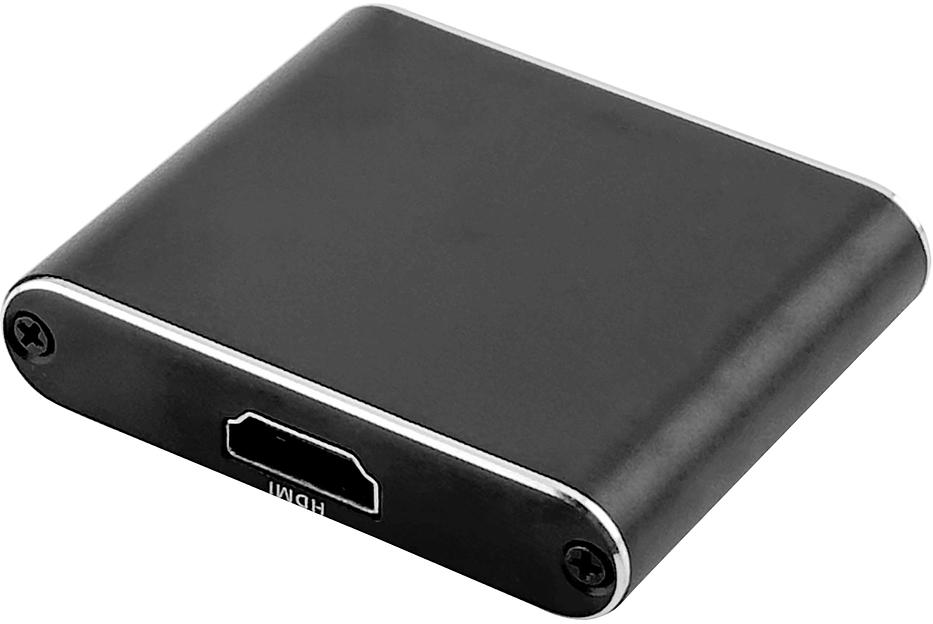Переключатель аудио-видео Digma HDMI (f)/HDMI (f)/HDMI (f) черный (D-HSW-V2.0X2) фото 2