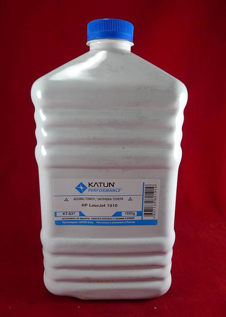 Тонер для картриджей Q2612A/Q2612X, FX-9/FX-10, CRG-703/706 (кан. 1кг) Katun фас.Россия фото 1