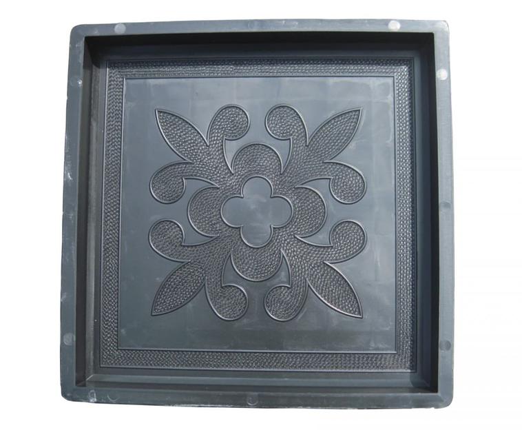 Формы для тротуарной плитки «Квадрат краковский» 30×30×3 см опт фото 1