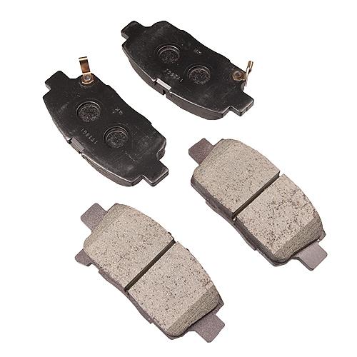 Колодки тормозные дисковые AN-713 WK Akebono фото 1