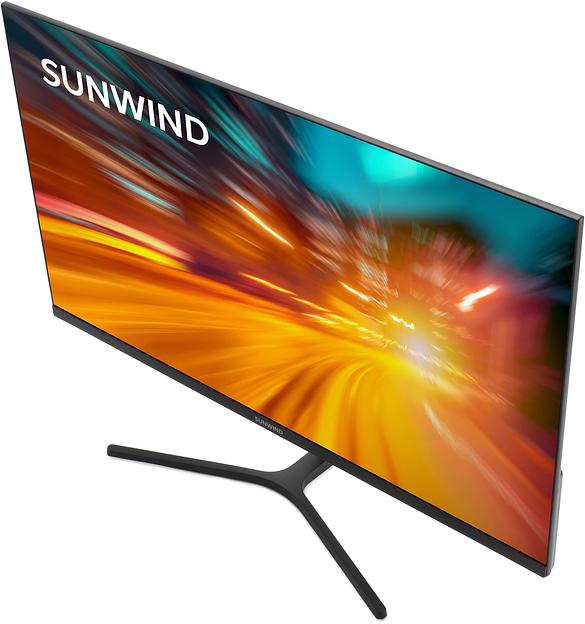 Монитор SunWind 27" SM-27FI401 черный IPS LED 1ms 16:9 HDMI матовая 250cd 178гр/178гр 1920x1080 180Hz FreeSync DP FHD 4.2кг фото 4