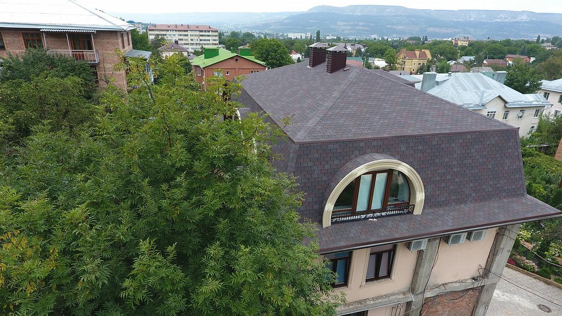 Гибкая черепица Döcke PIE Premium «Цюрих» изюм опт фото 8