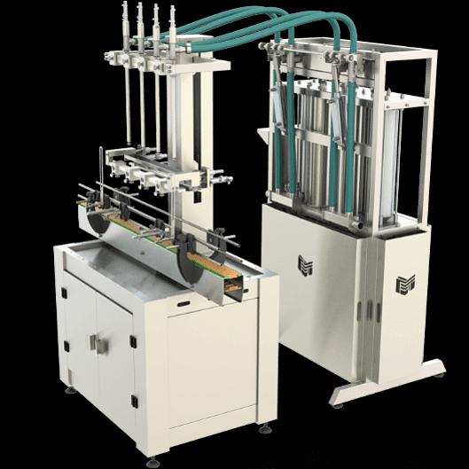 Автомат розлива спокойных и пенящихся жидкостей в тару 0,5 - 2,0 л АР-3000П-МГ (поршневой, со смещением, с опусканием) фото 9