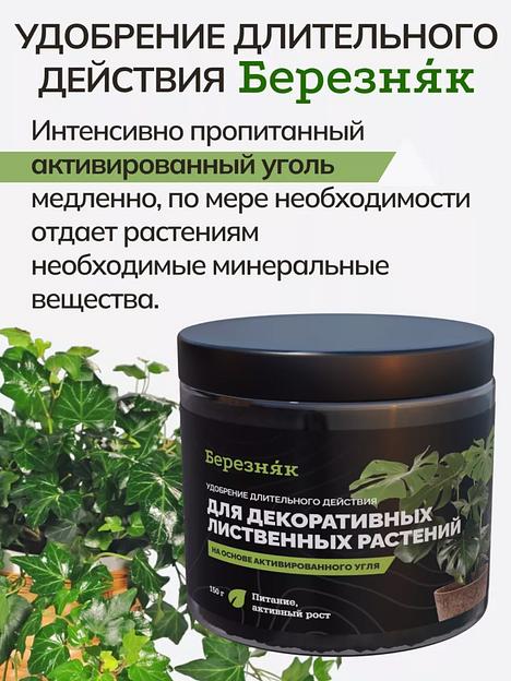 Удобрение Березняк для декоративных лиственных растений 150 г фото 5