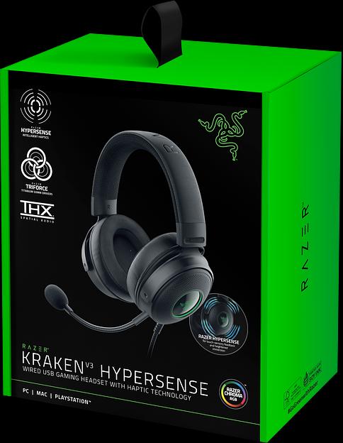 Гарнитура Kraken V3 Hypersense Razer Kraken V3 HyperSense (RZ04-03770100-R3M1) фото 6