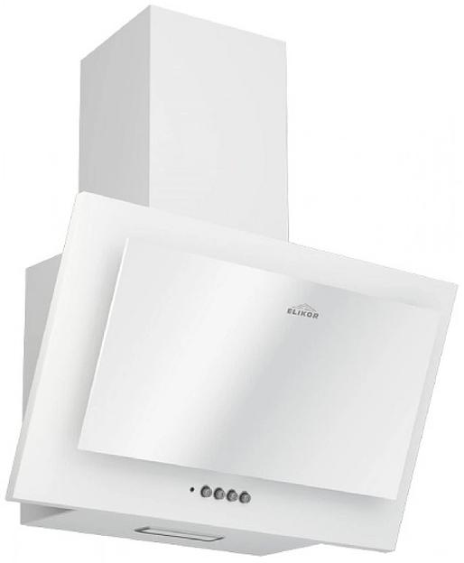 Вытяжка встраиваемая Elikor Коралл 50П-430-КЗД белый/стекло белое управление: кнопочное (1 мотор) фото 1