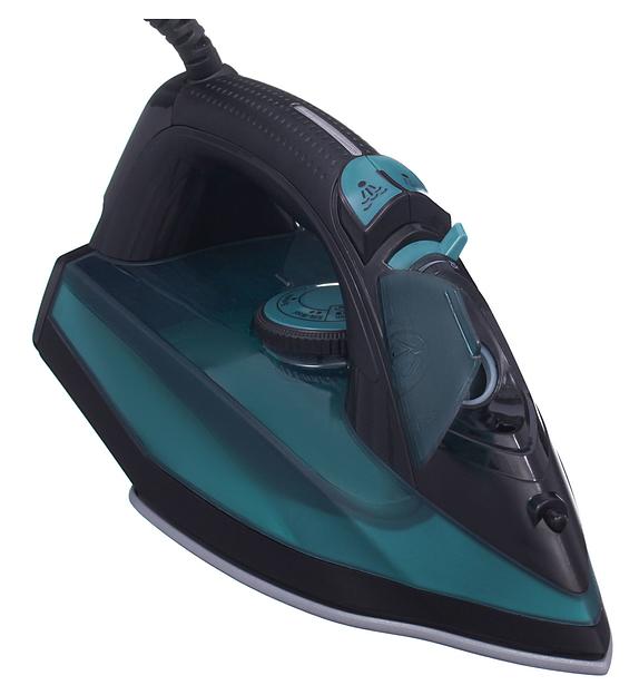 Утюг Hyundai H-SI01124 2600Вт черный/зеленый фото 2