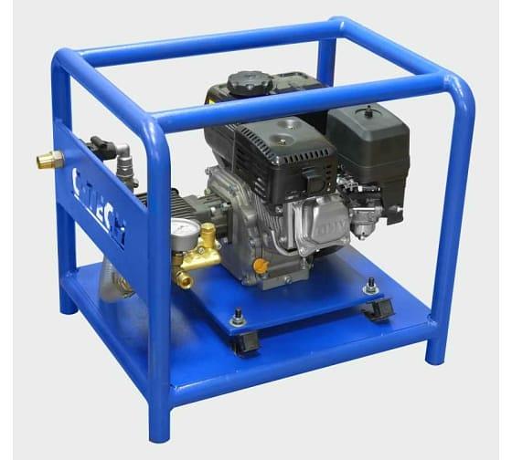 Бензиновая мойка высокого давления C-TECH (160 бар, до 10 л/мин, 7 лс) в комплекте для ручной мойки фото 1