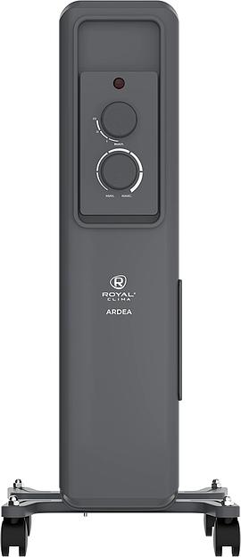 Радиатор масляный Royal Clima Ardea ROR-AR9-2000M 2000Вт графитовый/черный фото 3