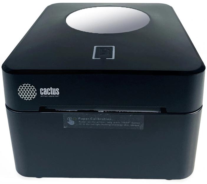 Термопринтер Cactus CS-TP-D410U 203dpi 160мм/с/USB для печ.этик. черный фото 10