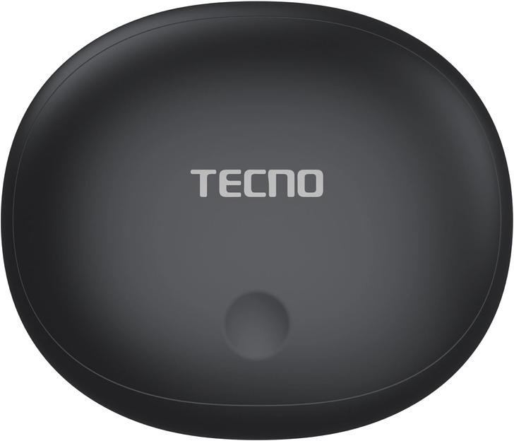 Наушники вкладыши Tecno TU01 черный беспроводные bluetooth (TU01 AIR ELEGANT BLACK) фото 2