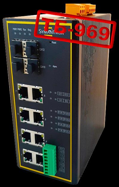 POE-коммутатор серии SEWM12GP-D-4GSFP-8GP-48E-48E-CF фото 1