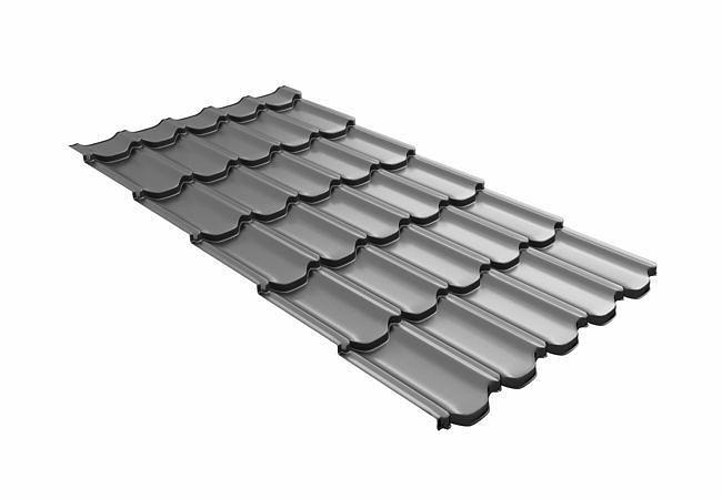 Металлочерепица Grand Line Kvinta Plus 0,5 мм Velur фото 1