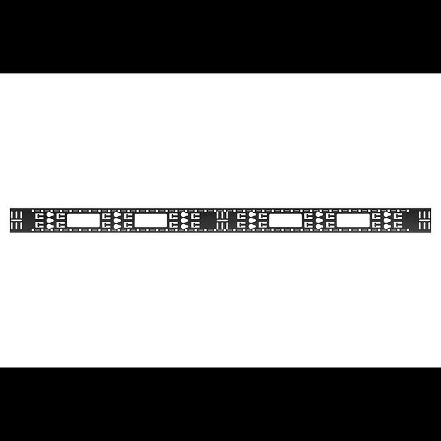 Вертикальный кабельный органайзер для PDU, высотой 42U фото 1