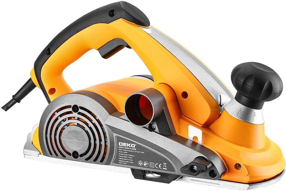 Рубанок Deko DKEP1400W 1400Вт 110мм 15000об/мин фото 3