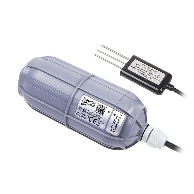 Индустриальный датчик Seeed 101990564 SenseCAP Wireless Soil Moisture and Temperature Sensor - LoRaWAN EU868MHz фото 1