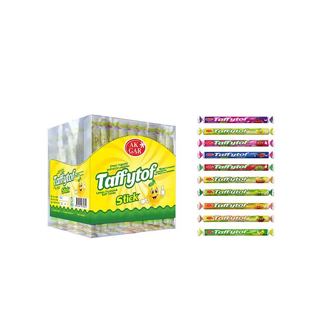 Жевательные конфеты АК ГАР со вкусом лимона «Taffytof», опт фото 1