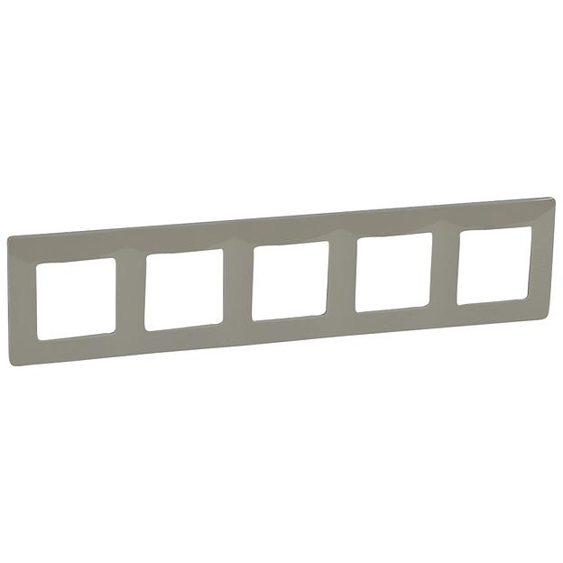 ETIKA Рамка 5 постов, сл. кость Legrand 672515 фото 2